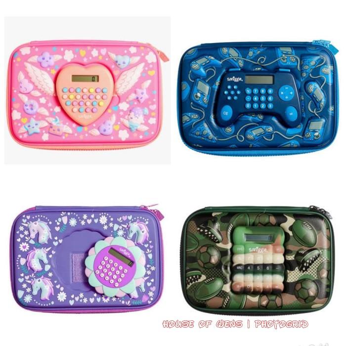 

SMIGGLE CALCULATOR TIMES HARDTOP PENCIL CASE - TEMPAT PENSIL SMIGGLE