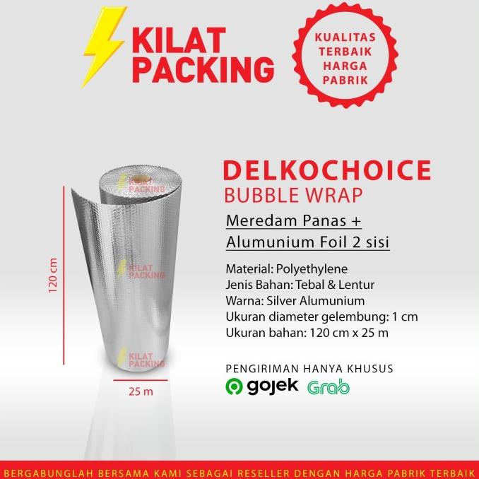 Aluminium Foil Bubble | Insulasi Atap | Peredam Panas Atap Roll