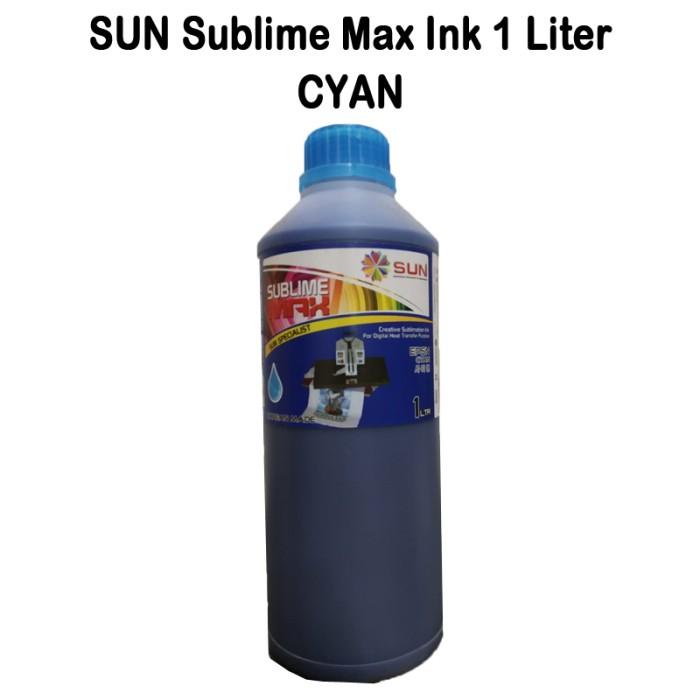 

Tinta Sablon Sublime - Sun Sublime Max 1 Liter Cyan