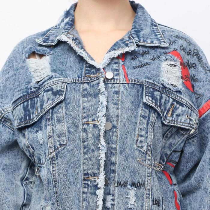 AMR ORIGINAL - JAKET JEANS POUCE