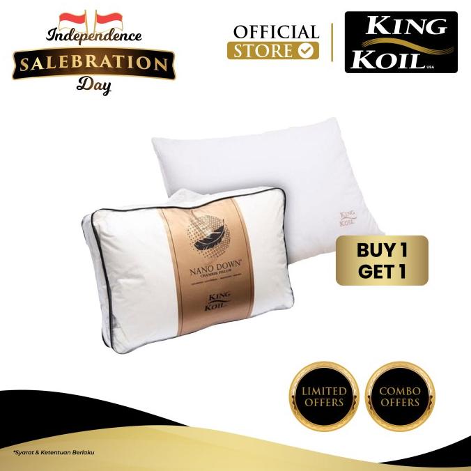 King Koil Bantal Nano Down Chamber 51x76
