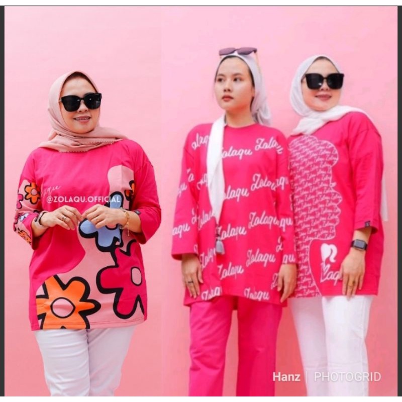 ZOLAQU ORIGINAL - Oversize Fuchsia Pink series