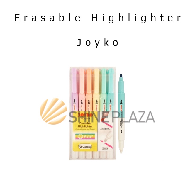 

93 Erasable Highlighter Pastel Set - Penanda Dapat Dihapus Joyko HL-69-6 83