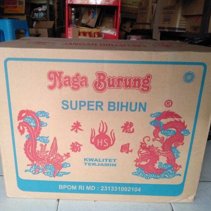 

Bihun Cap Naga Burung 500 gr x 24 Bungkus Per Dus