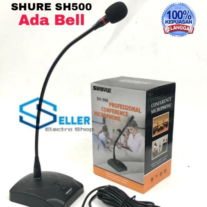 Mic Shure Sh 500 Ada Bell/Mic Meja Shure Sh 500