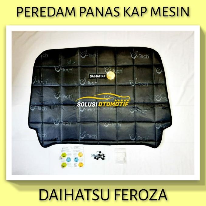 Daihatsu Feroza Peredam Panas Kap Mesin Aksesoris Variasi Mobil Vtech