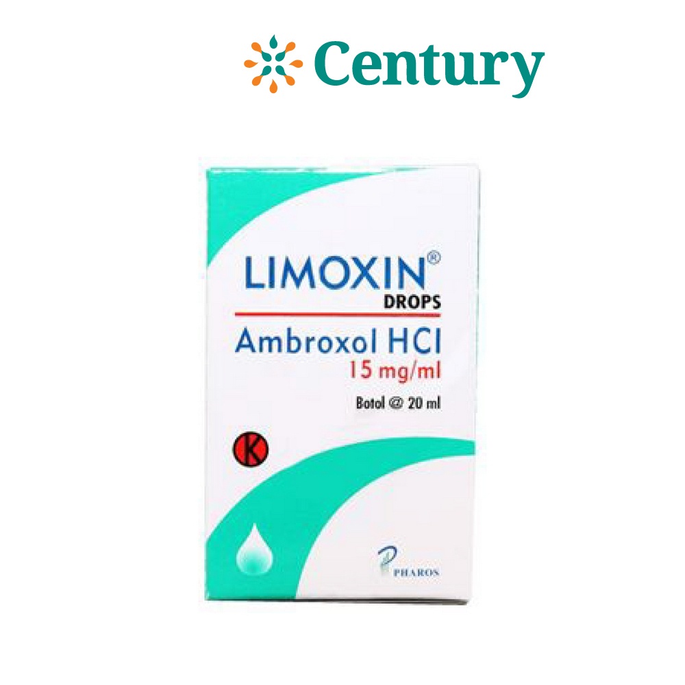 LIMOXIN DROP 15 MG/ML 1 BOTOL ISI 20 ML / AMBROXOL / BATUK & PILEK BAYI / PENGENCER DAHAK / BATUK PR