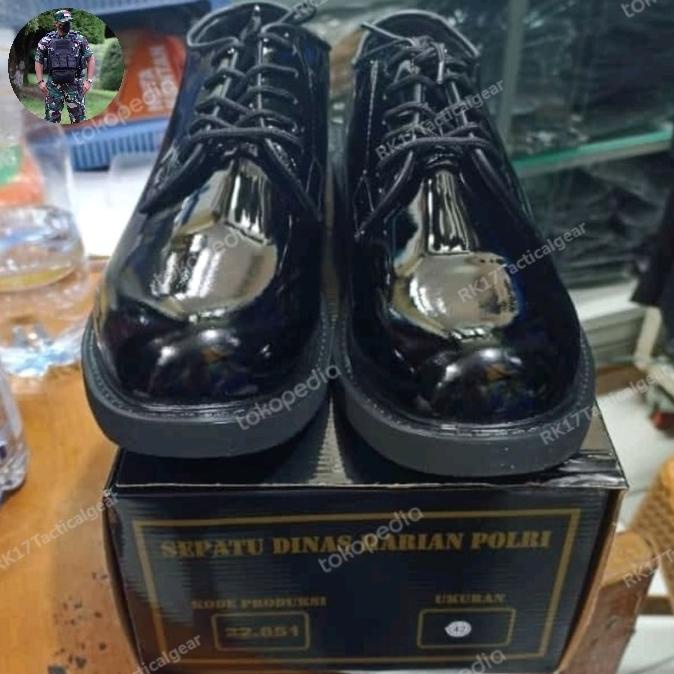 Sepatu PDH POLRI Jatah Asli Terbaru 2022