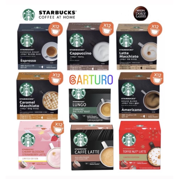 

Unik Nescafe Dolce Gusto Ndg Starbuck Coffee Capsule Limited