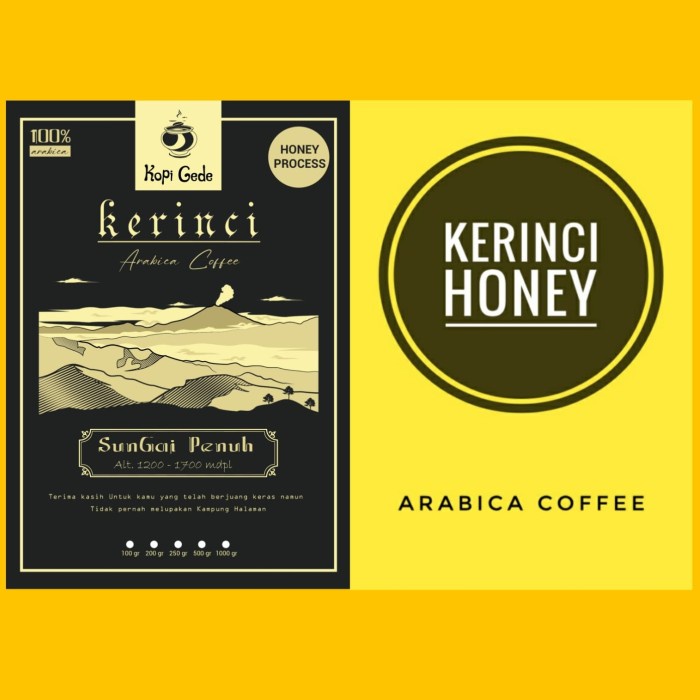 

Hemat Kopi Arabika Kerinci Honey 500Gr Arabica Coffee (Biji / Bubuk) Sale!!!