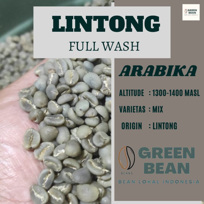 

Hemat Green Bean / Biji Kopi Arabika Lintong - Fully Washed Grade 1 Hot Sale