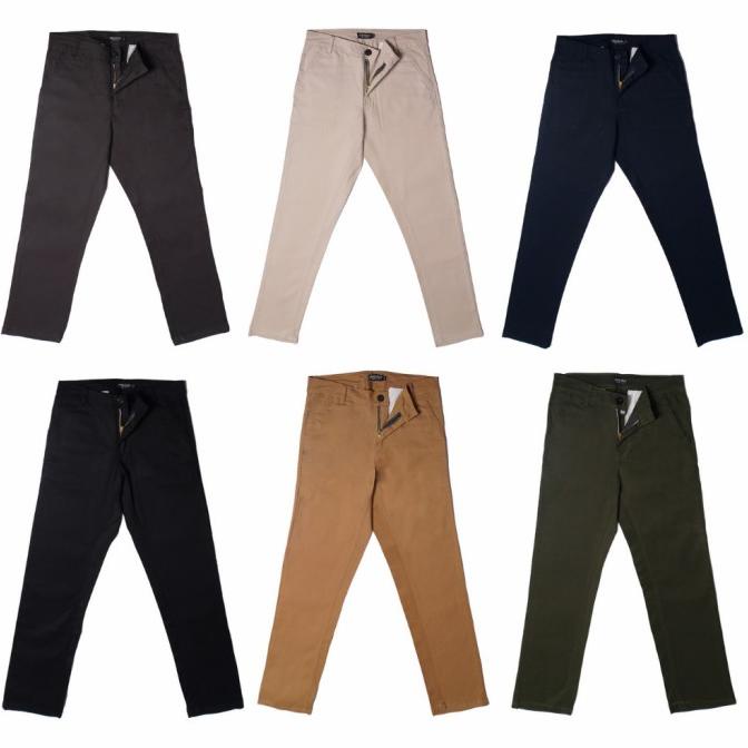 Ribsgold Long Chino Pants / Celana Chino Panjang Pria