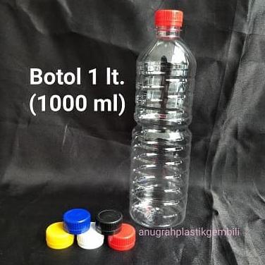 @=@=@=@=] Botol Plastik 1000 ml Botol plastik jamu 1 liter