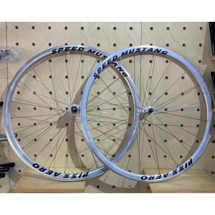 Terlaris Wheelset Pizz Aero Speed Mustang Fixie Sepasang