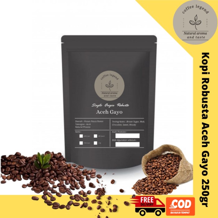 

Murah Kopi Robusta Aceh Gayo Robusta Coffee 250Gr Sale!!!