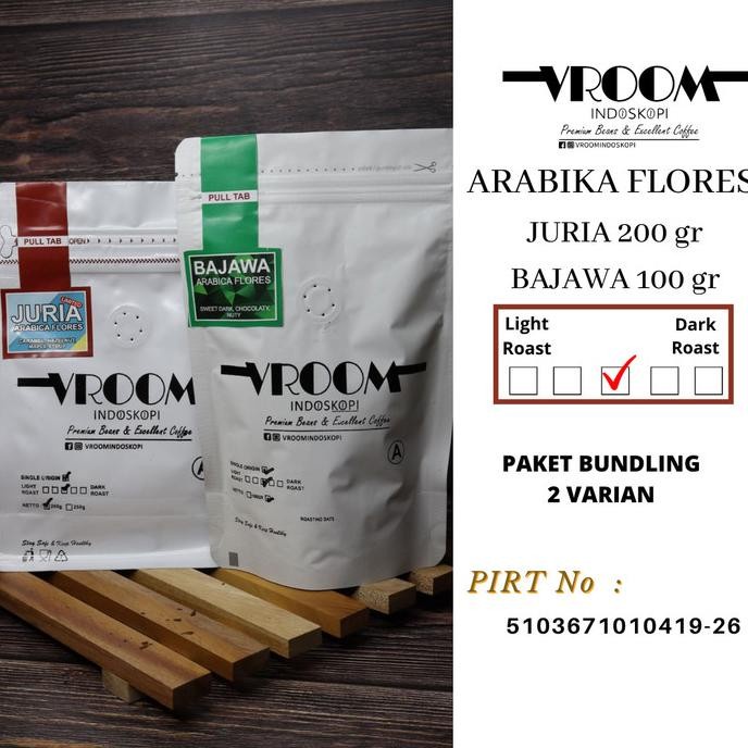 

Eklusif Promo Kopi Arabika Flores (Juria &Bajawa Premium ) Paket 2 Varian In Promo