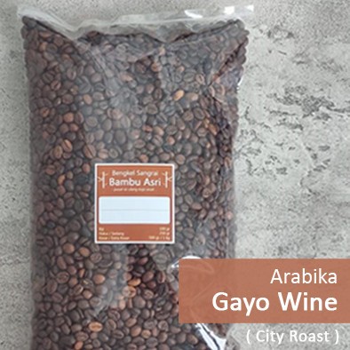 

Wow Biji Kopi Arabika Gayo Wine - City Roast - 1 Kg Bergaransi