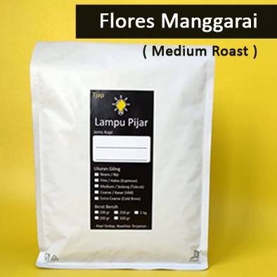 

Aman Arabika Flores Manggarai 500 Gram - Medium Roast - Biji Kopi 500 Gram Murah