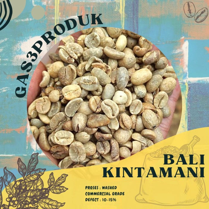 

Murah (Termurah)Green Bean/Biji Kopi Arabika Bali Kintamani Commersial Grade Diskon