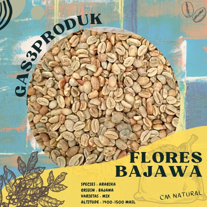 

Segera Miliki Green Beans / Biji Kopi Arabika Flores Bajawa - Cm Natural / Greenbean Murah