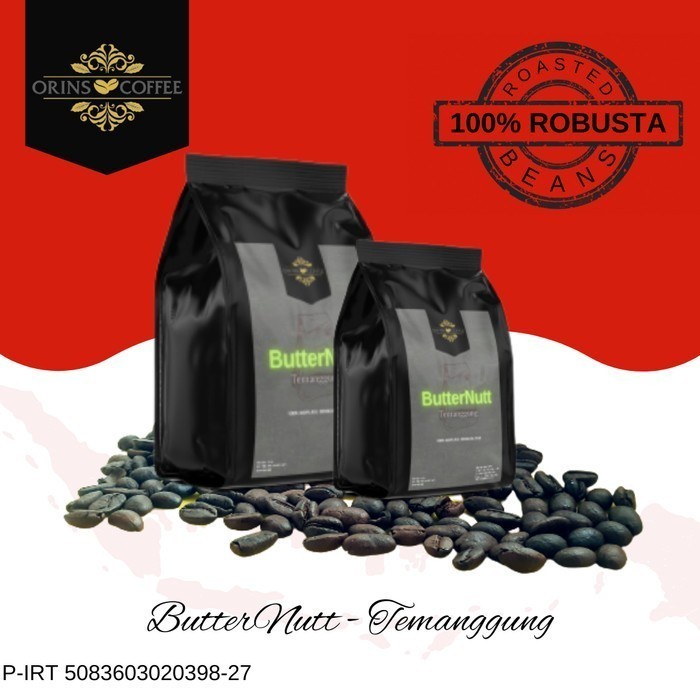 

Produk Unggulan Orinscoffee Kopi Robusta Butternutt Temanggung 1 Kilogram Promo