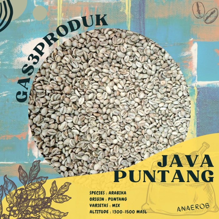 

Dijual Green Bean / Biji Kopi Arabika Java Puntang Anaerob/Greenbean Java Limited