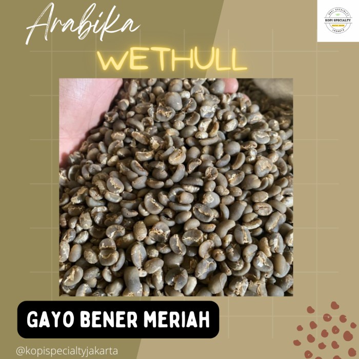 

Bergaransi Green Bean / Biji Kopi Arabika Gayo Bener Meriah - Wethull Proses Diskon