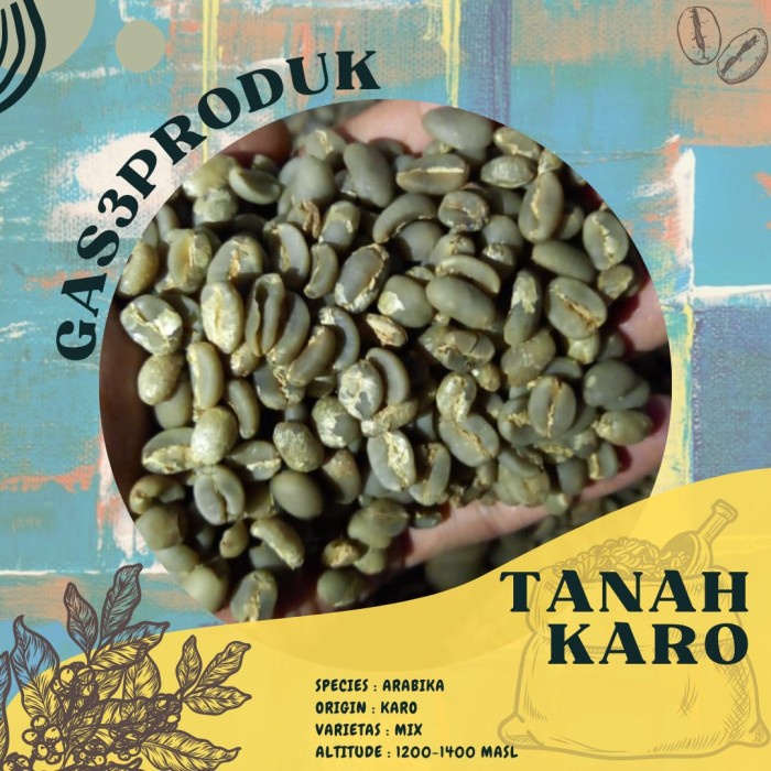 

Hemat Green Bean / Biji Kopi Arabika Tanah Karo Semiwash / Arabica Wethull Terbatas
