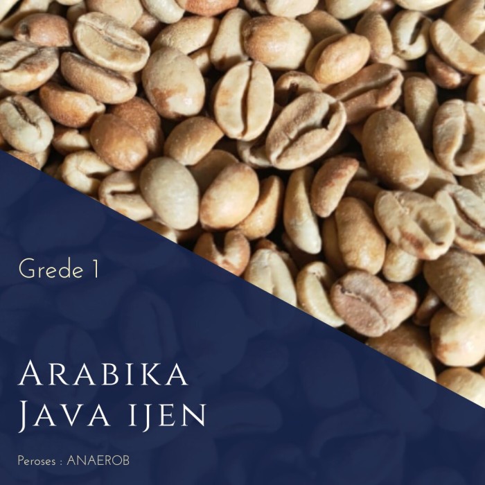 

Murah Arabika Green Bean Java Ijen Peroses Anaerob Grede1 Murah