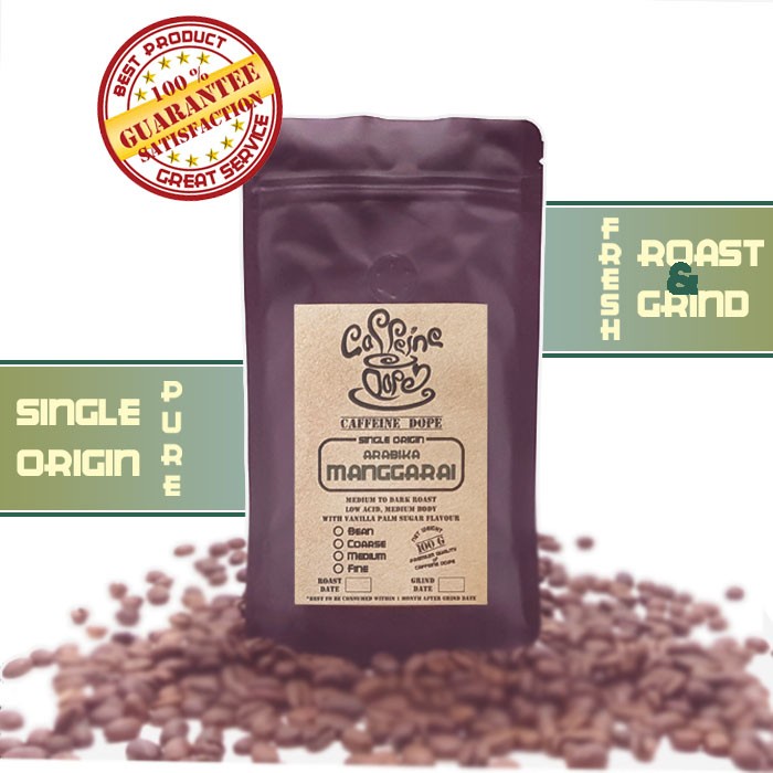 

Cuci Gudang Kopi Arabika Manggarai 100 Gr Single Origin - Bean/Biji & Ground/Bubuk Trendi