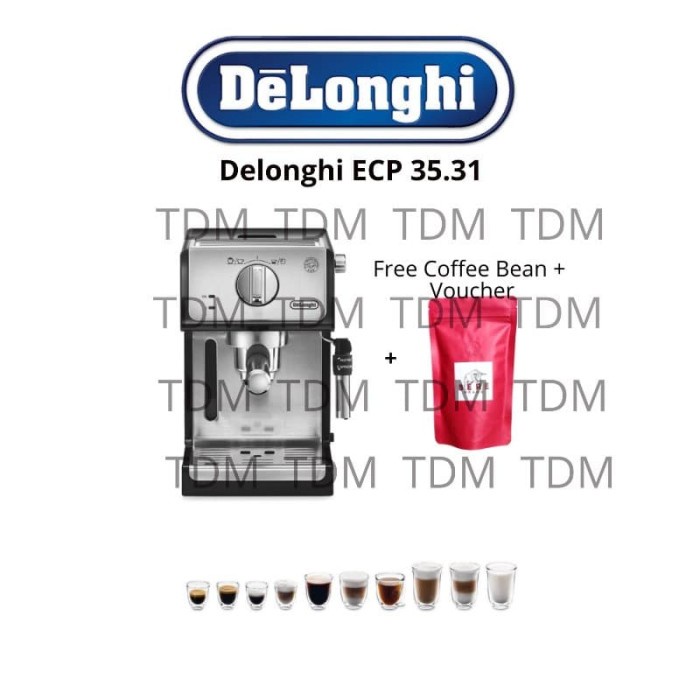 Mesin Kopi / espresso & Cappuccino delonghi ECP 35.31