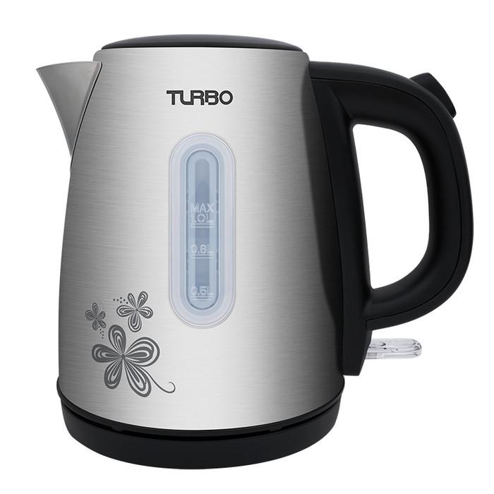 Turbo Kettle Stainless 1 Liter - Ehl1058 Teko Listrik Ehl 1058