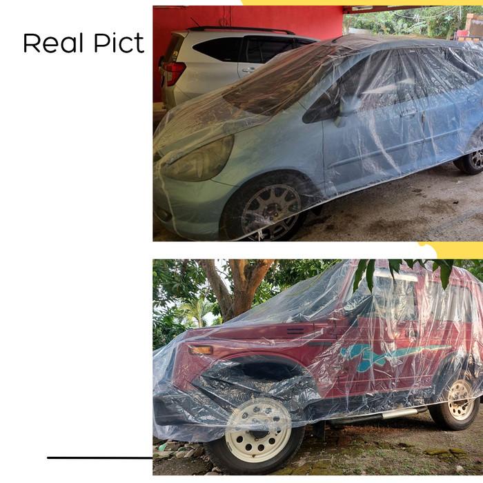 Avanza Body Cover Mobil Plastik Avanza Sarung Mobil Transparan