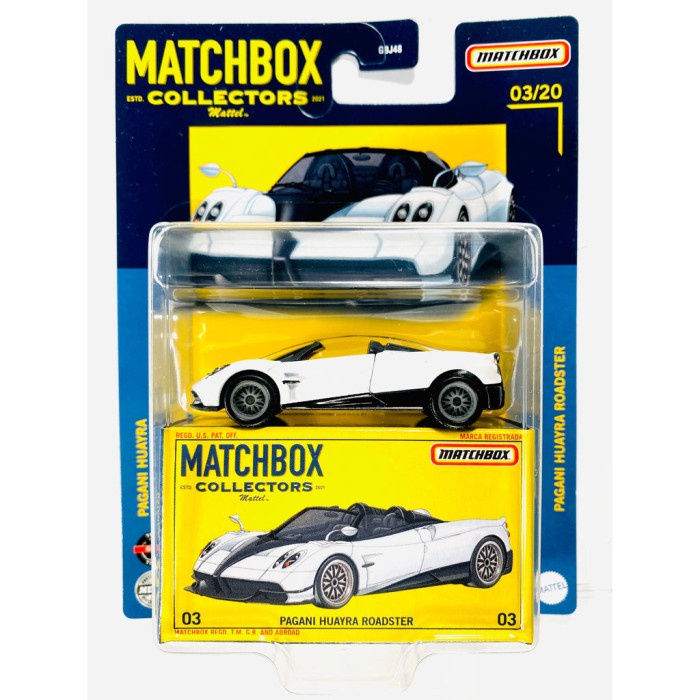 965L Matchbox Collectors Pagani Huayra Roadster Diecast Mobil Miniatur Terlariss 