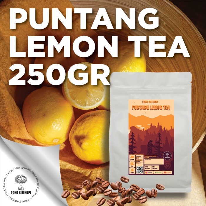 

Terbatas Kopi Arabika Puntang Lemon Tea Roasted Bean - 250 Gram Bergaransi