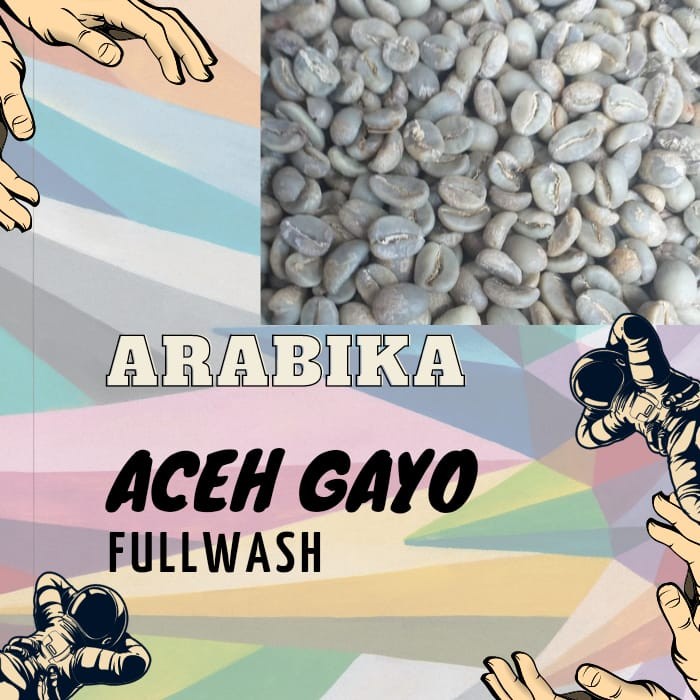 

Eklusif Biji Kopi Greenbean Arabica Gayo Fullwash 1Kg Arabika Promo