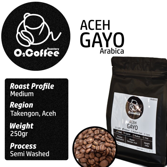 

Hadir Biji Kopi - Aceh Gayo Arabica Roasted Beans - Semi Washed Diskon