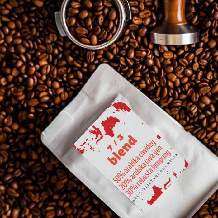 

Produk Biji Kopi Sangrai Espresso Blend 7/3 - 70% Arabika 30% Robusta Roasted Berkualitas
