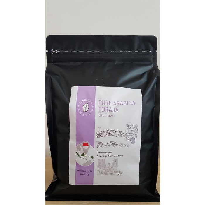 

Kusus Hari Ini Kopi Lunganna Arabika Toraja Kalosi Berat 1Kg Gilaa!!!