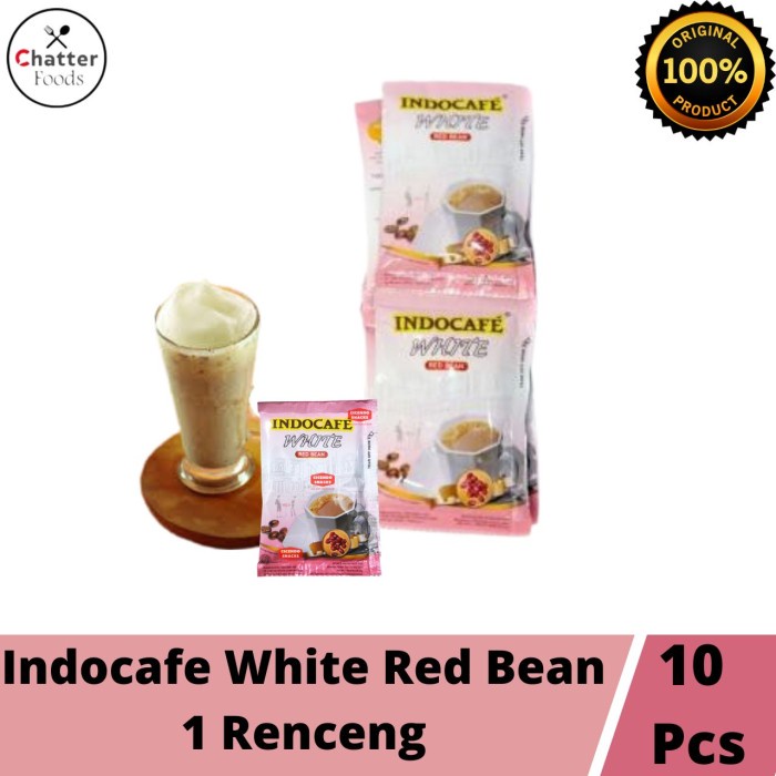

Kusus Hari Ini Indocafe White Red Bean / Minuman Bubuk Kopi Susu Kacang Merah Diskon