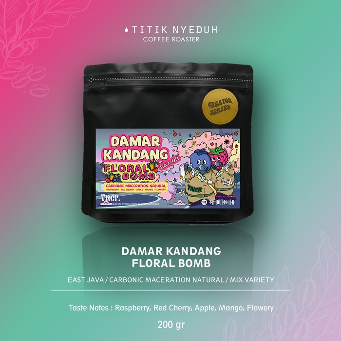 

Produk Unggulan Kopi Arabika Damar Kandang Floral Bomb 200G Berkualitas