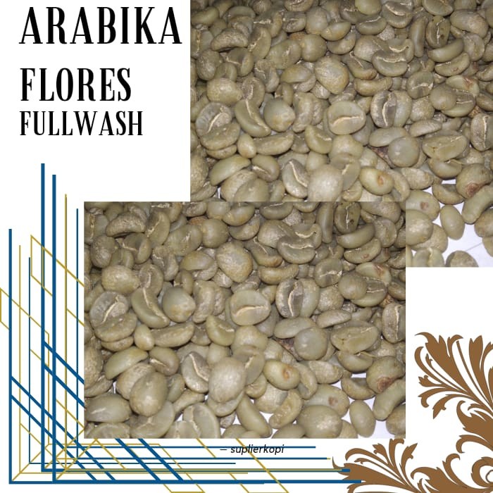 

Gilaa!!! Greenbean Arabica Flores Bajawa Fullwash 1Kg Arabika Bagus