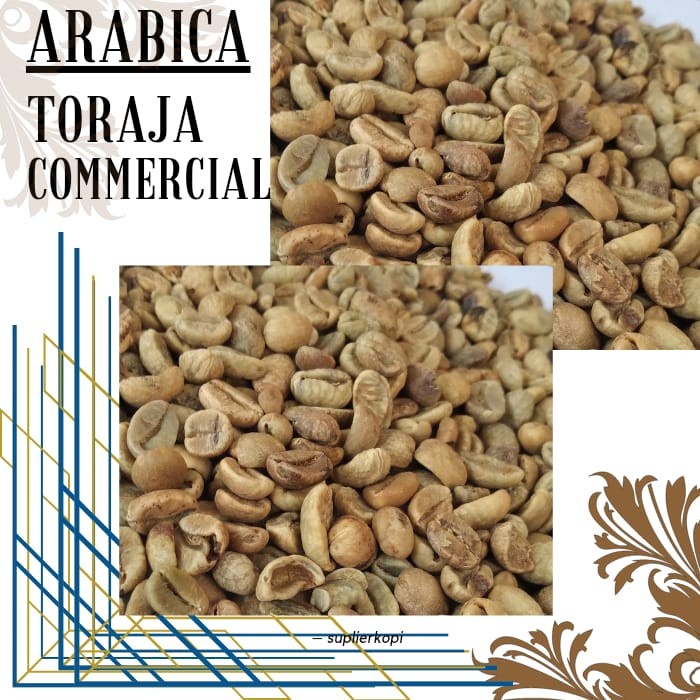 

Terbatas Biji Kopi Greenbean Arabica Toraja Commercial 1Kg Arabika Diskon