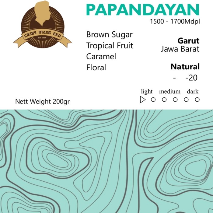 

Kusus Hari Ini Kopi Arabica Papandayan Natural Process Roasted Bean 200Gr Murah