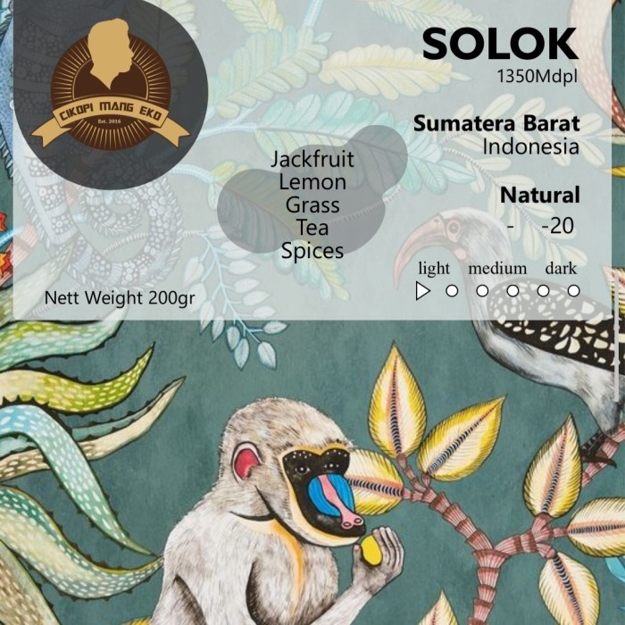 

Sale Kopi Arabica Solok Natural Process Roasted Bean 200Gr Bagus