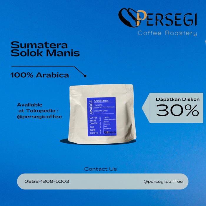 

Buruan Biji Kopi Roasted Beans Filter 100% Arabica Solok Manis 100Gr Diskon