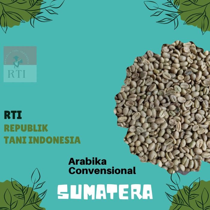 

Trendi Biji Kopi Mentah Arabika Sumatera Convensional - Green Bean Hemat