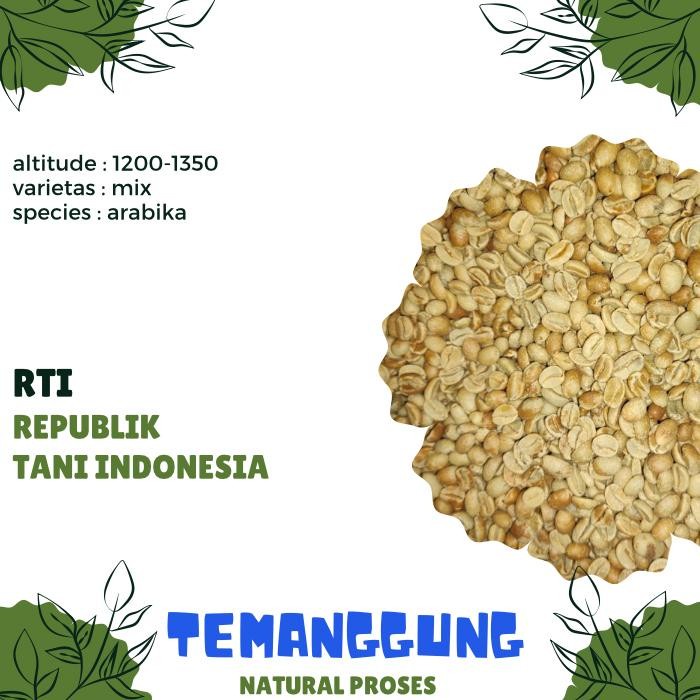 

Kusus Hari Ini Biji Kopi Mentah Arabika Temanggung Natural Proses - Green Bean Trendi