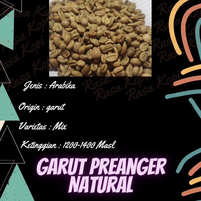 

Sale!!! Kopi Arabika Garut Preanger Natural Proses - Arabica Green Bean Berkualitas