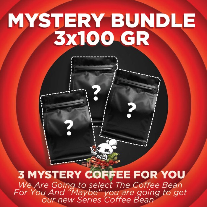 

Buruan Mystery Bundle 3X100Gr - Specialty Coffee Bean Biji Kopi Arabica Promo